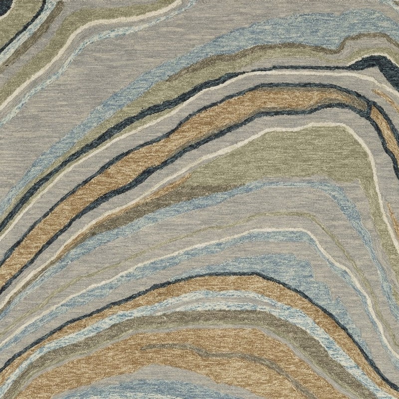 HomeRootsAbstract Modern Rectangle Area Rug