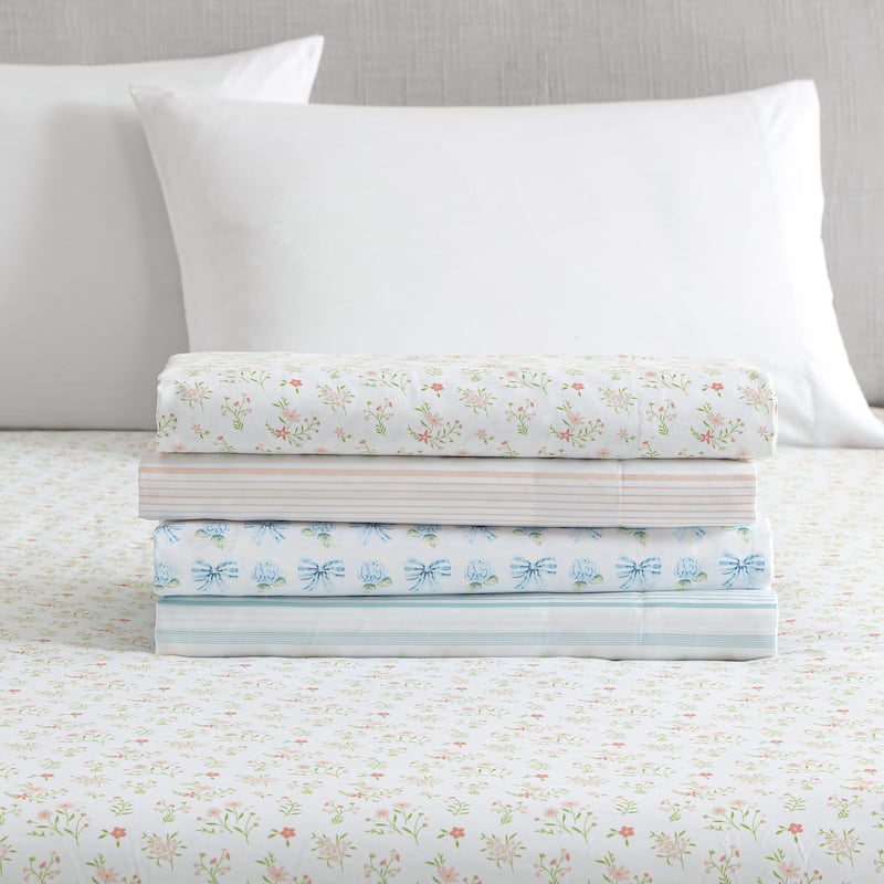 Martha Stewart Printed Soft & Cozy Sheet Set
