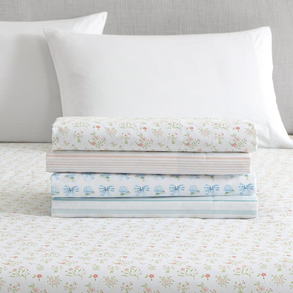 Martha Stewart Printed Soft & Cozy Sheet Set