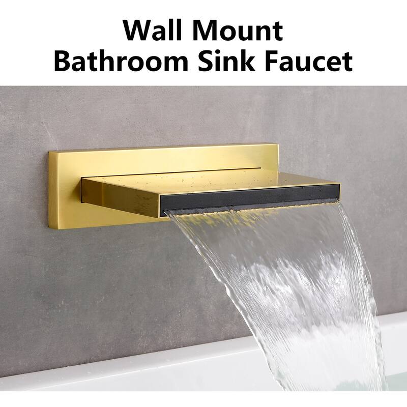 Waterfall Tub Faucet Wall Mount Tub On Sale Bed Bath & Beyond