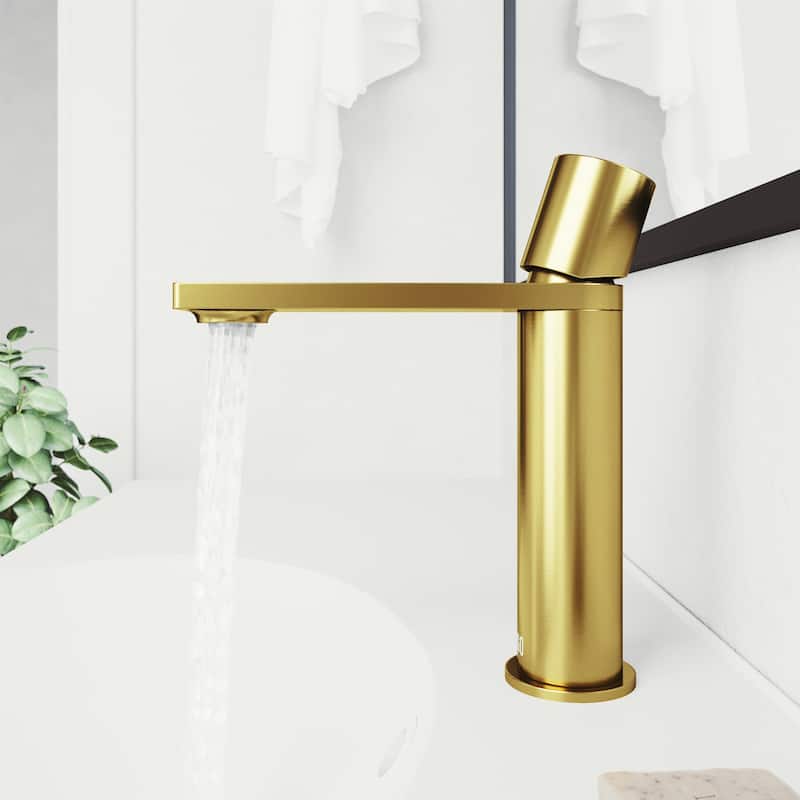 VIGO Halsey 8" H Single Handle Single Hole Bathroom Faucet