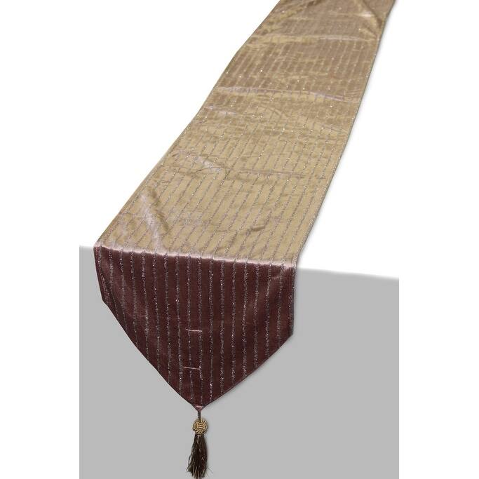 Violet Linen Luxurious Velveteen Vintage Collection 13" X 70" Table Runner - 13" X 70" - Lilac