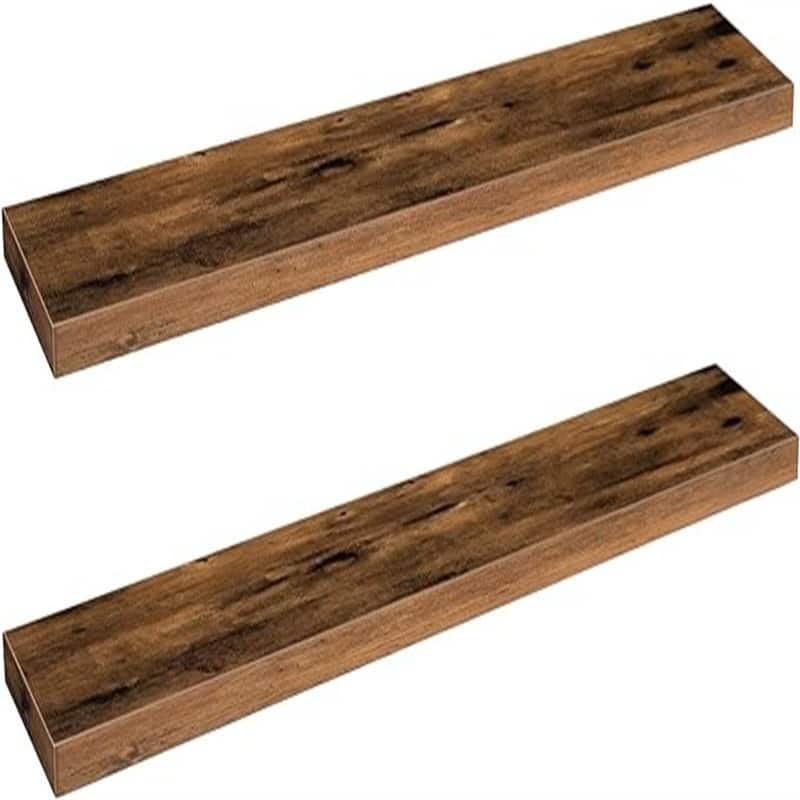 Floating Shelves - 7.9"D x 47.2"W x 1.5"H