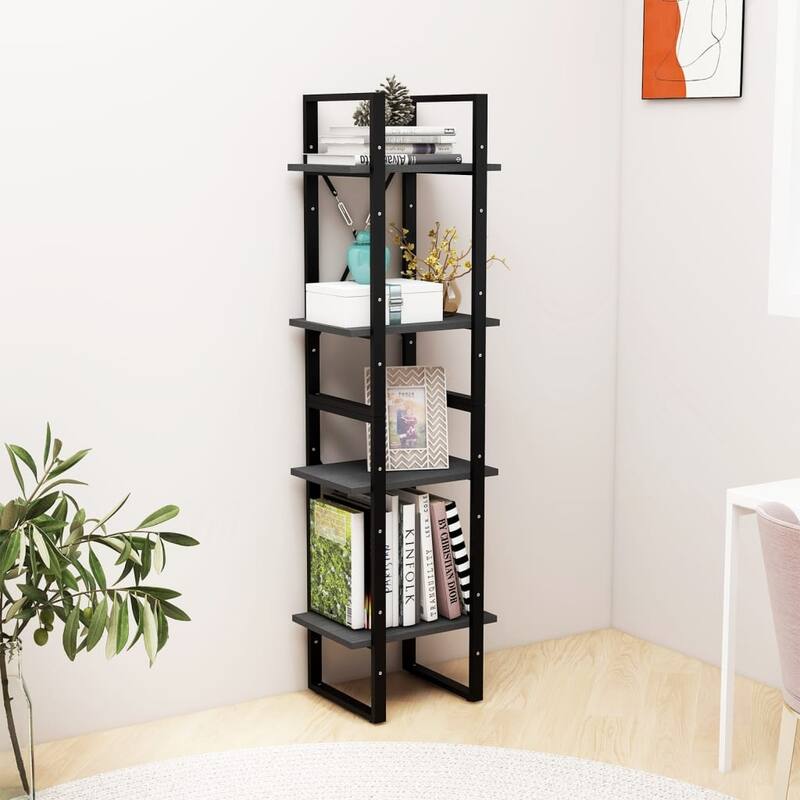 vidaXL Bookshelf Book Cabinet Shelving Unit for Living Room Engineered Wood