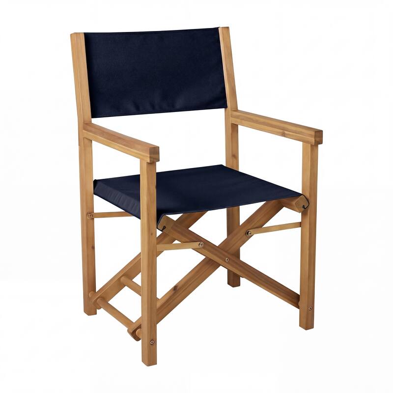Director's Chair with Sunbrella Fabric - Canvas Navy
