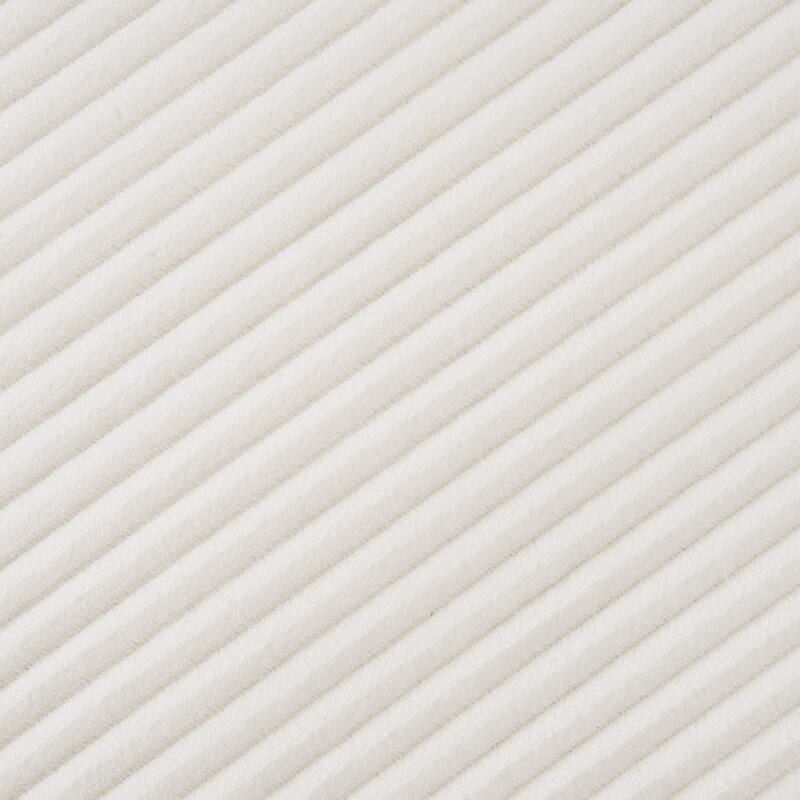 141.6 Inch Modern Modular Sectional Sofa, Upholstered Corduroy Couch with 4 Throw Pillows