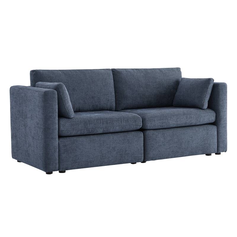 Celia Oversized Modular Sectional Fabric Sofa Set