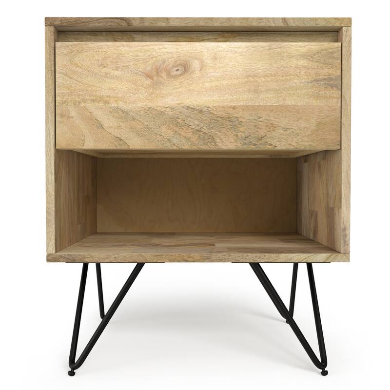 WYNDENHALL Moreno SOLID WOOD 20 inch Wide Modern Nightstand