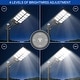 preview thumbnail 6 of 8, Solar Street Light 300000LM LED Solar Flood Lights Outdoor with Remote Control - 4000W