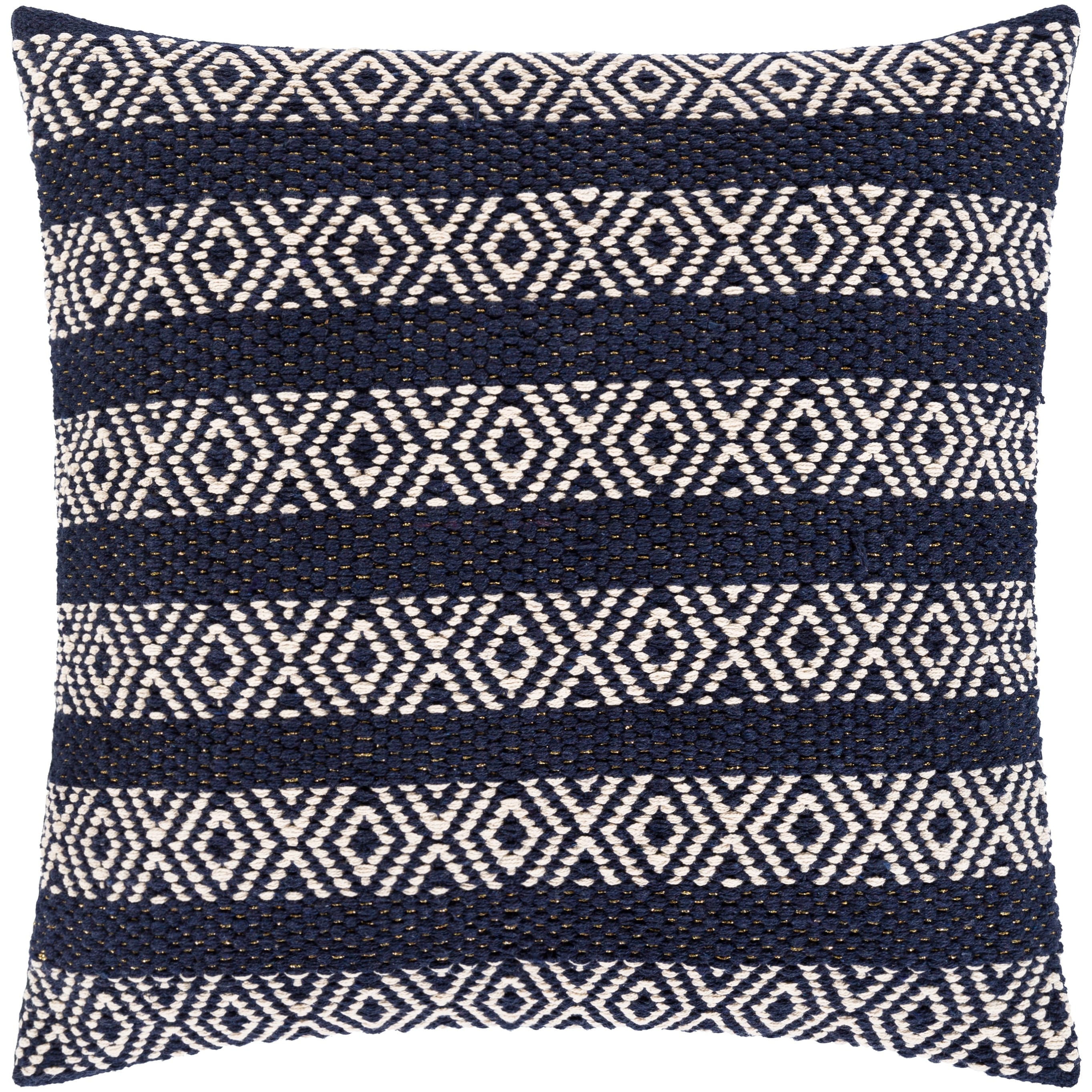 Iliana Striped Transitional Throw Pillow