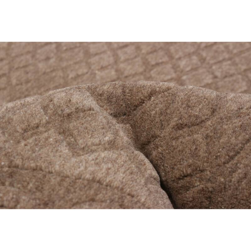 Kashkuli Gabbeh Taupe Rug 5'1" x 7'10" - 5'1 x 7'10
