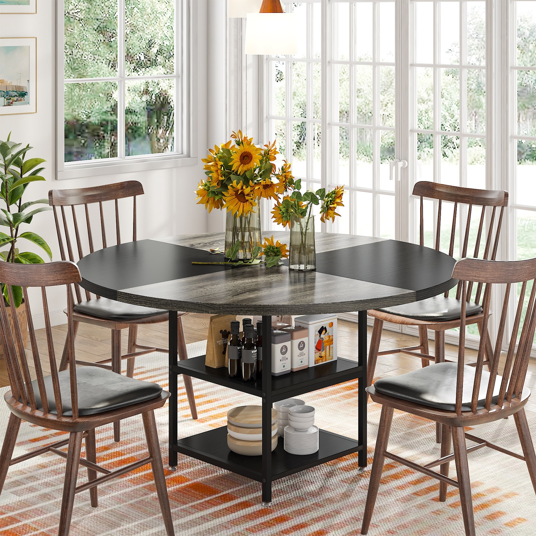 Round Storage Dining Tables Bed Bath Beyond