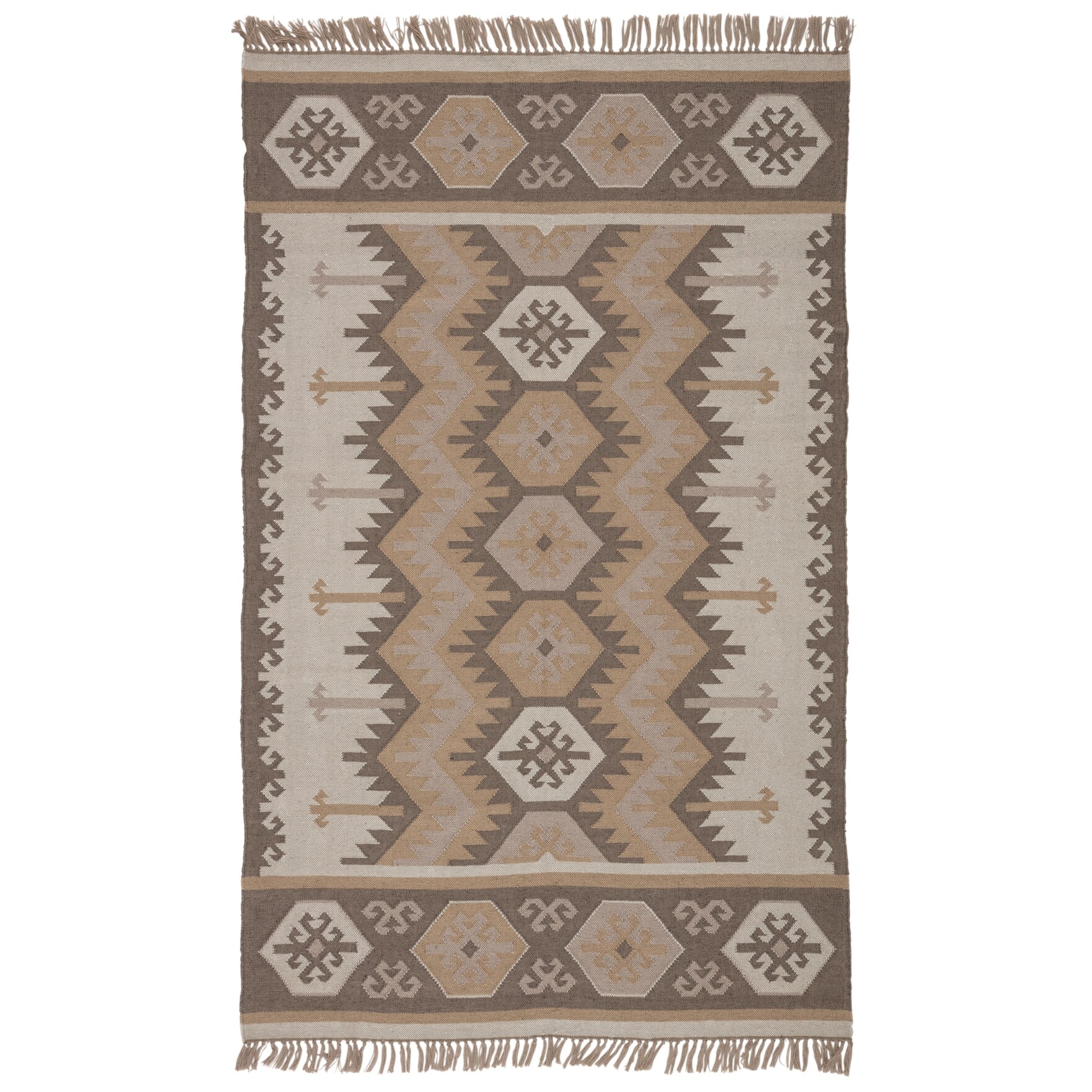 Shop Sonoran Indoor Outdoor Geometric Area Rug On Sale Overstock 11110676 7 10 X9 10 Orange Beige