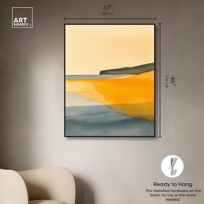 Glistening Beach Dreams I Canvas by Art Remedy