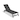 Outdoor Chaise Lounge Chair, Five-Position Adjustable Aluminum Lounge