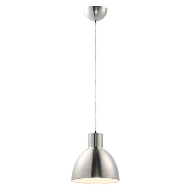 Cora 8.75" Pendant - satin nickel