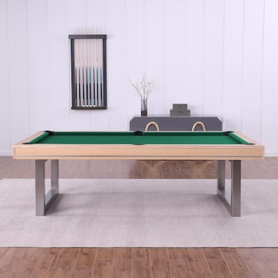 Maple Harmony 8ft Billiard Slate Pool Table with Dining Top