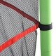 preview thumbnail 9 of 9, Green 55" Round Exercise Jumping Trampoline w/ Safety Pad - 55" x 64" (D x H)