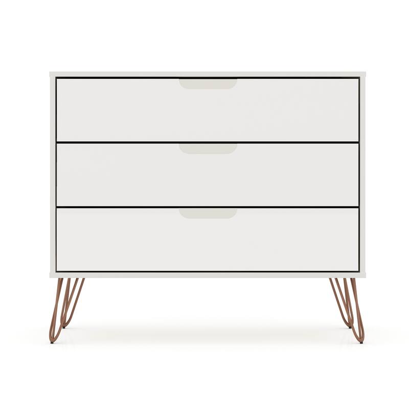 Bandene Mid-century Modern 3-drawer Dresser