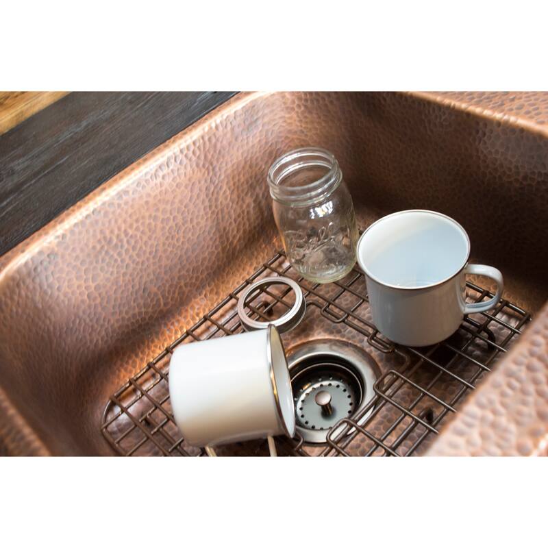 SinkSense Wright Antique Brown 28" x 17" Kitchen Sink Bottom Grid