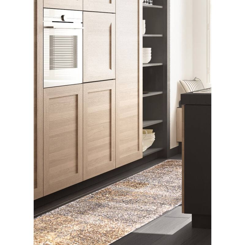 ECARPETGALLERY Hand-knotted Legacy Grey Silk, Wool Rug - 2'5 x 10'6