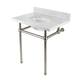 Option Marble White / Brushed Nickel