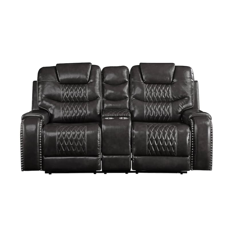 Livette Saddle Arm Motion Loveseat