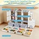 preview thumbnail 6 of 10, Costway Kids Toy Storage Organizer with 2 Cabinets & 11 Removable Bins - See Details