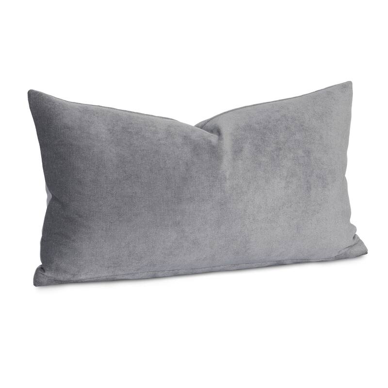 Mixology Padma Washable Polyester Throw Pillow - 21 x 12 - Cement