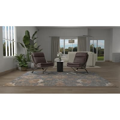 Bashian Neely Teal Transitional Area Rug