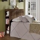 preview thumbnail 1 of 4, Keigo Walnut Finish Twin Storage Headboard by iNSPIRE Q Junior