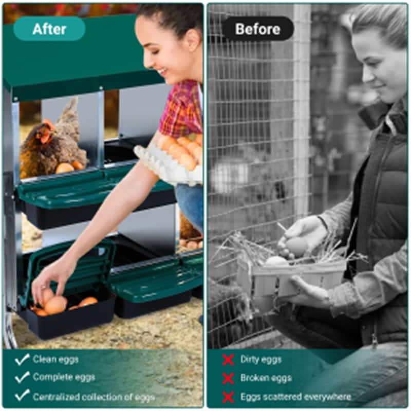 Metal Chicken Nesting Box