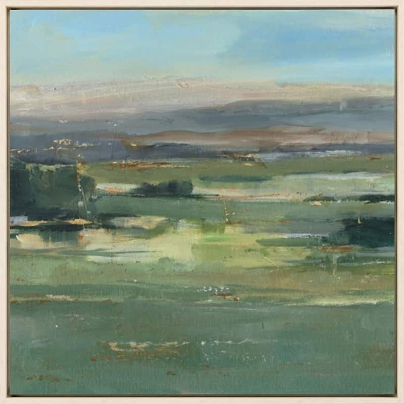 Rainbow Valley II - Giclee on Canvas - 42 X 42 X 3 - Plastic - White