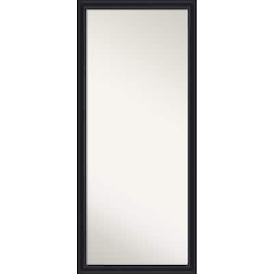 Dalat Non-Beveled Framed Full-Length Floor Leaner Mirror
