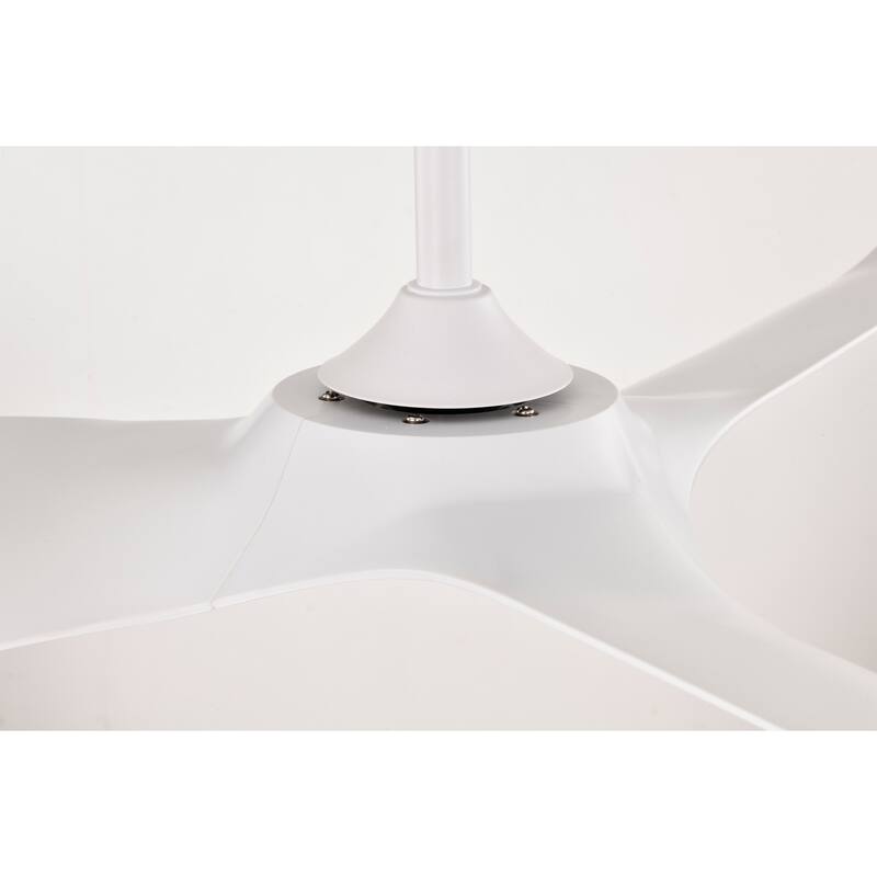 Duncan Modern 3 Bladed Ceiling Fan with Remote
