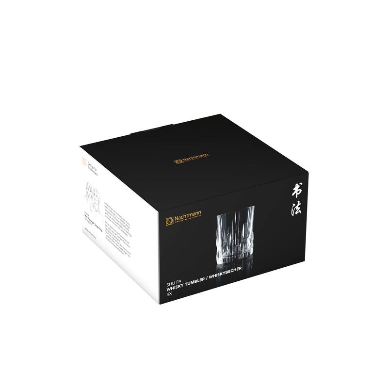 Nachtmann Set of 4 Shu Fa Whisky Tumblers - 11 oz.
