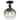 Innovations Lighting Downtown Urban - Brookhaven Globe - 1 Light 8" Semi-Flush Mount Light