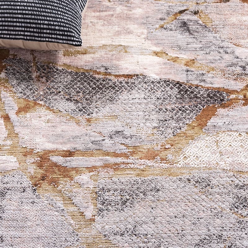 SAFAVIEH Garnet Josu Modern Contemporary Abstract Rug