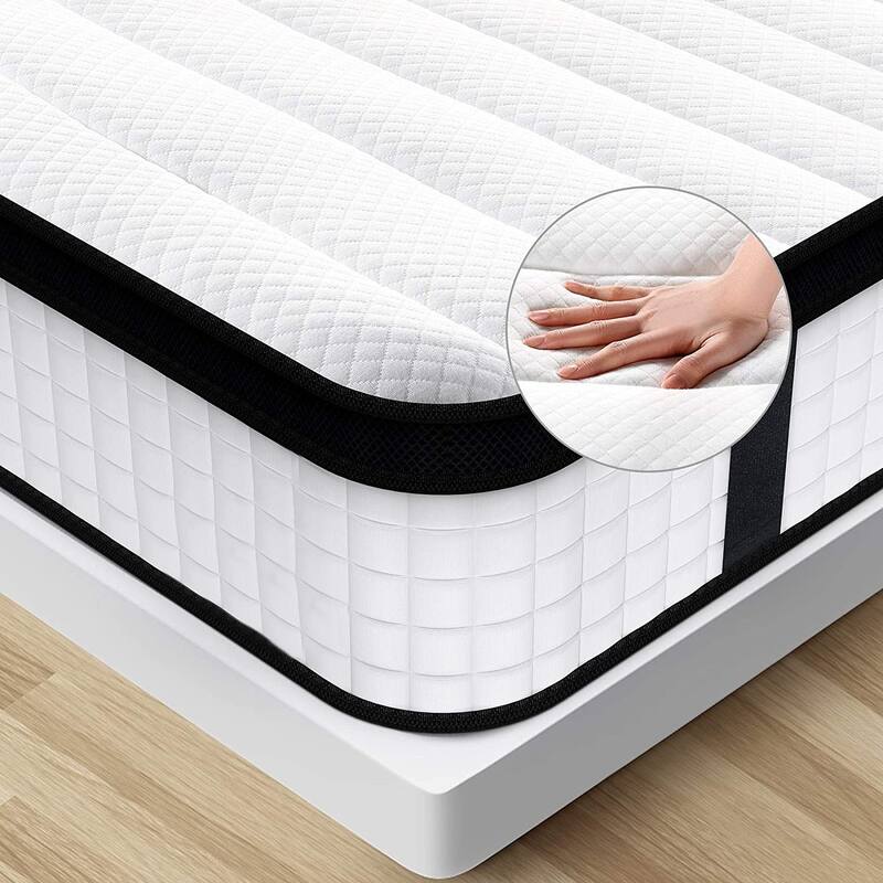 Comfort Support Innerspring Hybird Mattress in a Box, Multiple Sizes