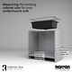 preview thumbnail 16 of 52, Karran Undermount 32.5 in. Large Single Bowl Quartz Kitchen Sink Kit