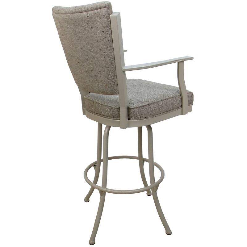 Swivel Extra Tall 34" (35") Metal Bar Stool Montana on Noam Base - 34" Seat