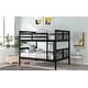 preview thumbnail 36 of 34, Multifunction Full over Full Bunk Bed With Ladder Solid Construction