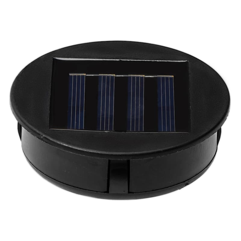 Glitzhome 14"H Outdoor Metal Cutout Flower/Leaves Solar Light Standing Lanterns Waterproof