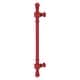 preview thumbnail 14 of 27, Allied Brass Retro Wave Collection 8 Inch Door Pull Fire Engine Red