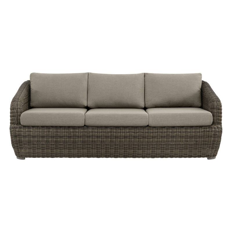 Spruce & Spring Patio Wicker Furniture Set Outdoor Rattan Bistro Set