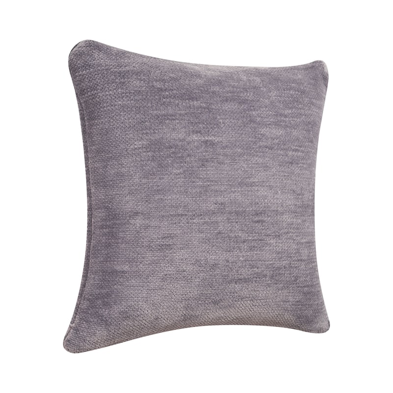 Sevita Transitional Solid Chenille Indoor Throw PIllow