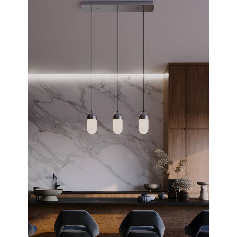 AFX IRVP05LAJUDLNR3 Irvine 36" Wide LED Multi Light Pendant