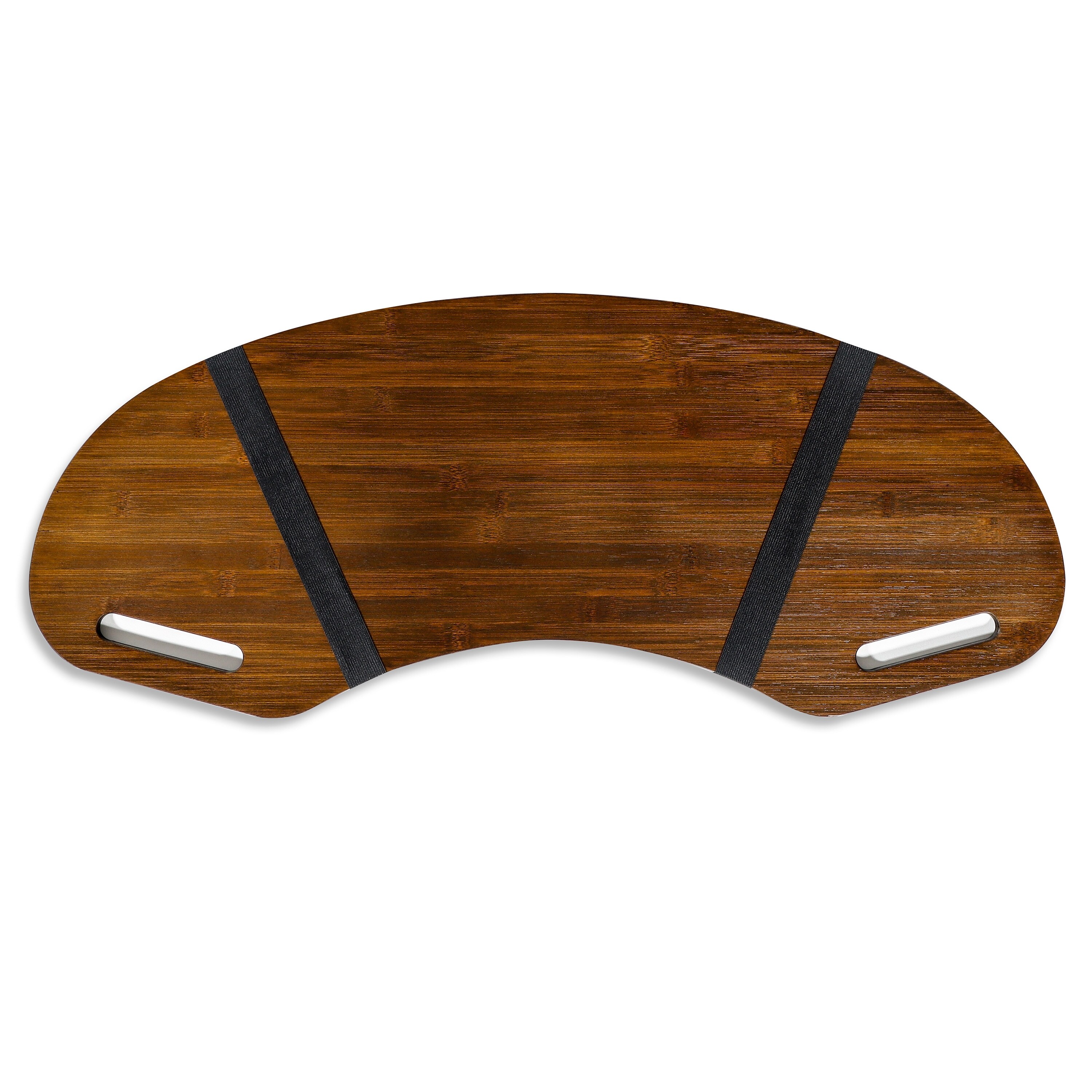 Thyle 2 Pcs Wood Curved Lap Desk - 30.5'' X 12.5'' Lap Table With