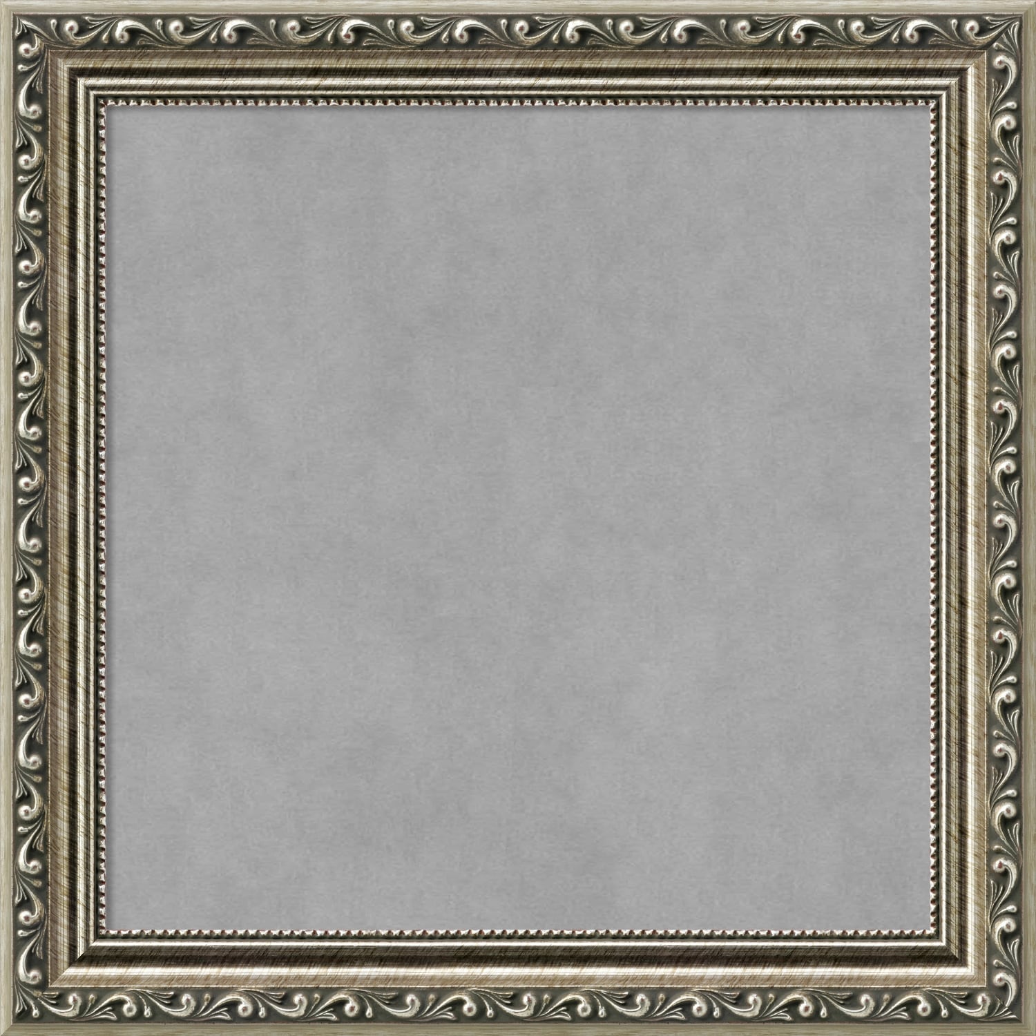 Framed Magnetic Board, Parisian Silver