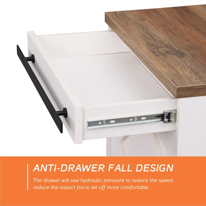 Modern Farmhouse TV Stand for up to 85" 110" 140" TVs